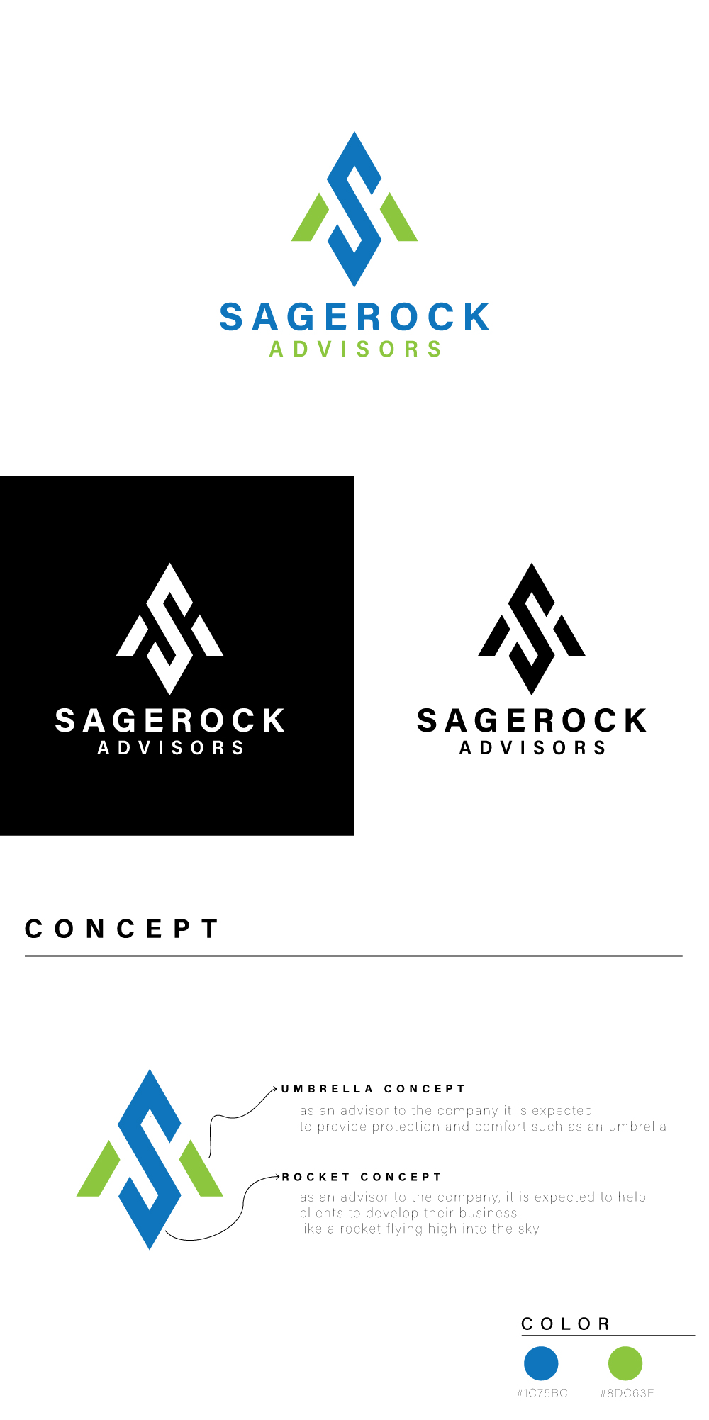 Design de Logo par AR-VI pour Sagerock Advisors | Design #26079229
