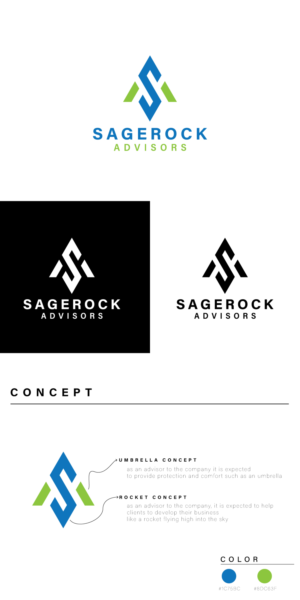 Logo Design by AR-VI for Sagerock Advisors | Design: #26079229