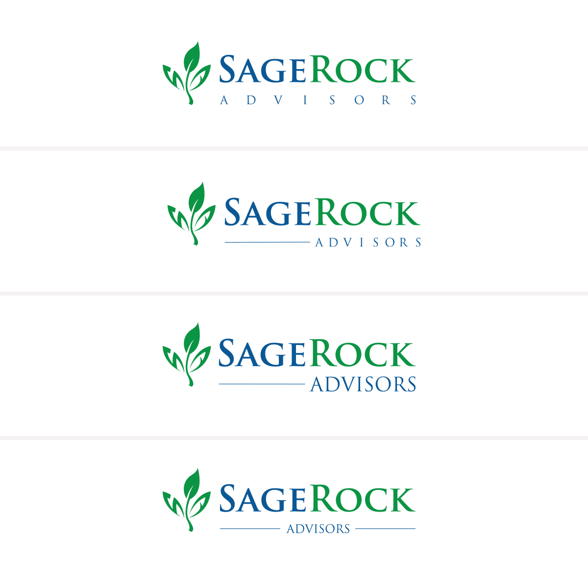Logo Design by MD Roknuzzaman for Sagerock Advisors | Design #26126435