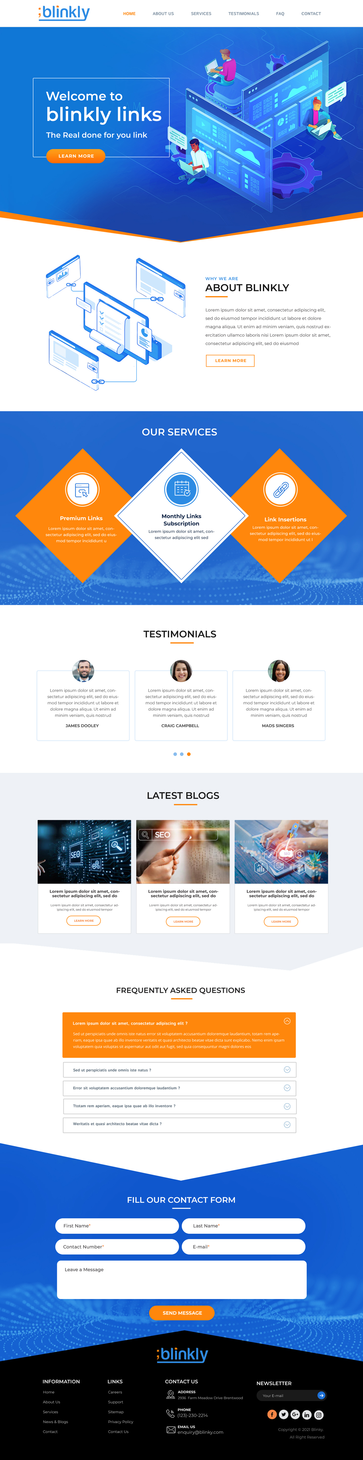 Diseño Web por Blue Sparrow para este proyecto | Diseño #26099079