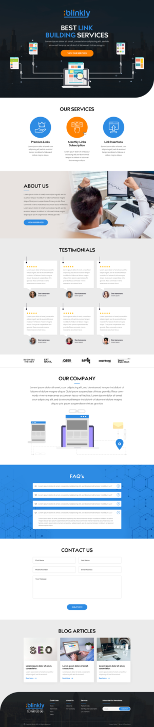 Web Design by Ilmash for this project | Design: #26099610