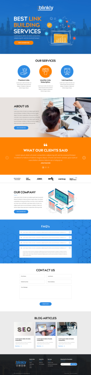 Web Design by Ilmash for this project | Design: #26099883