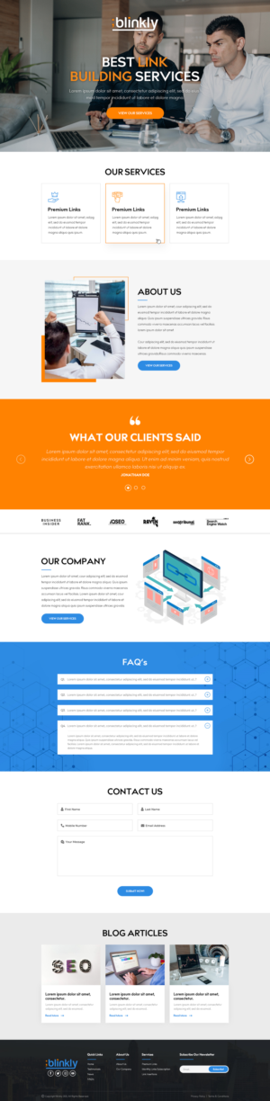 Web Design by Ilmash for this project | Design: #26100751