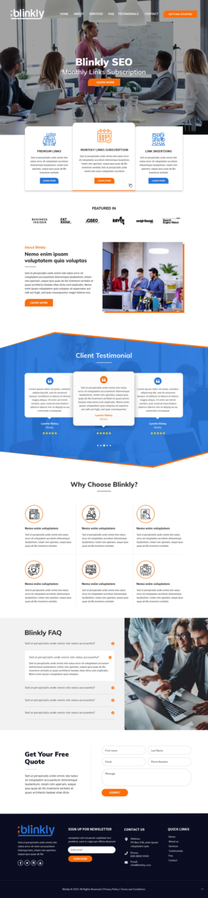 Web Design by pb for this project | Design: #26080836
