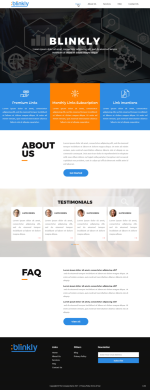 Web Design by pb for this project | Design: #26080837