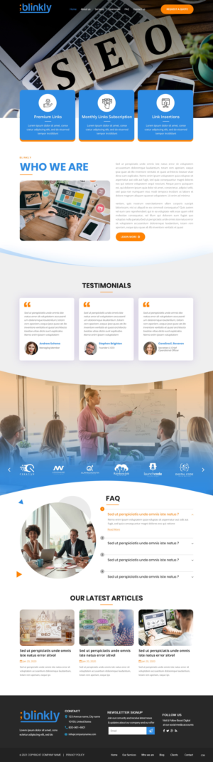 Web Design by pb for this project | Design: #26080839
