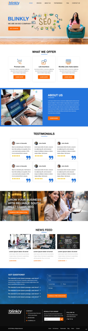 Web Design by pb for this project | Design: #26080842