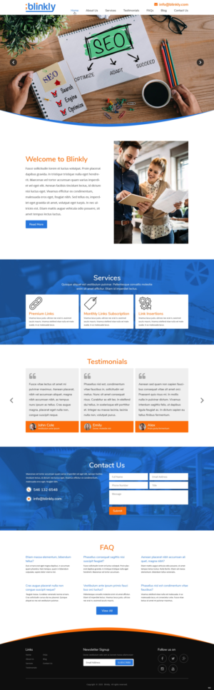 Web Design by pb for this project | Design: #26080843