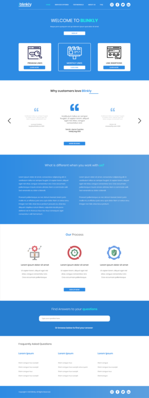 Web Design by Lain Des for this project | Design: #26097209