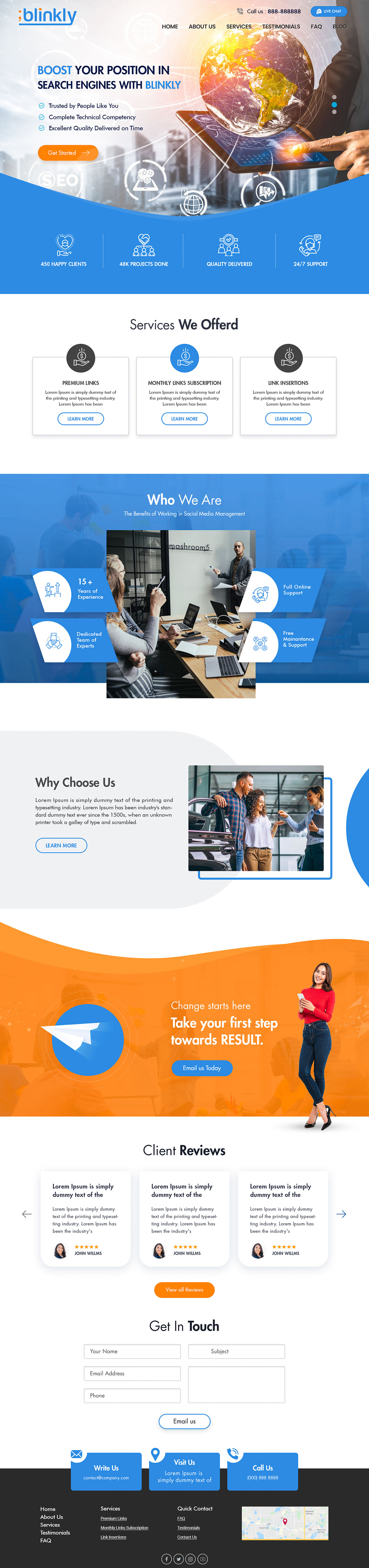 Web Design by Shijo John for this project | Design #26086255