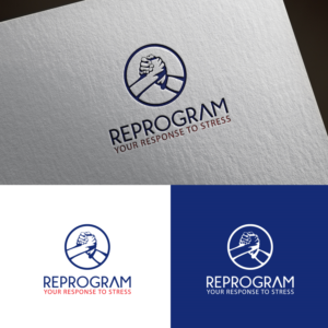 Reprogram your response to stress | Diseño de Logo por sankar999