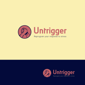 Reprogram your response to stress | Logo Design by bright design