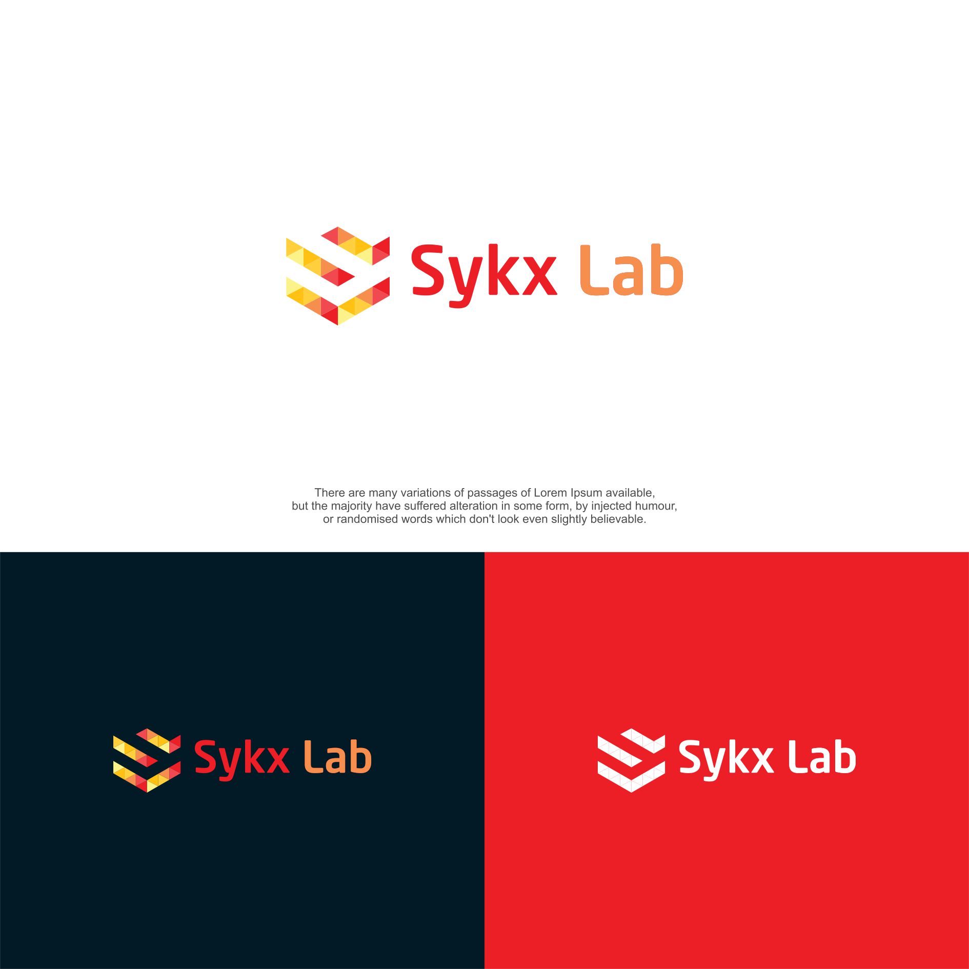 Logo Design by XinThink for Sykx Lab | Design #26081593