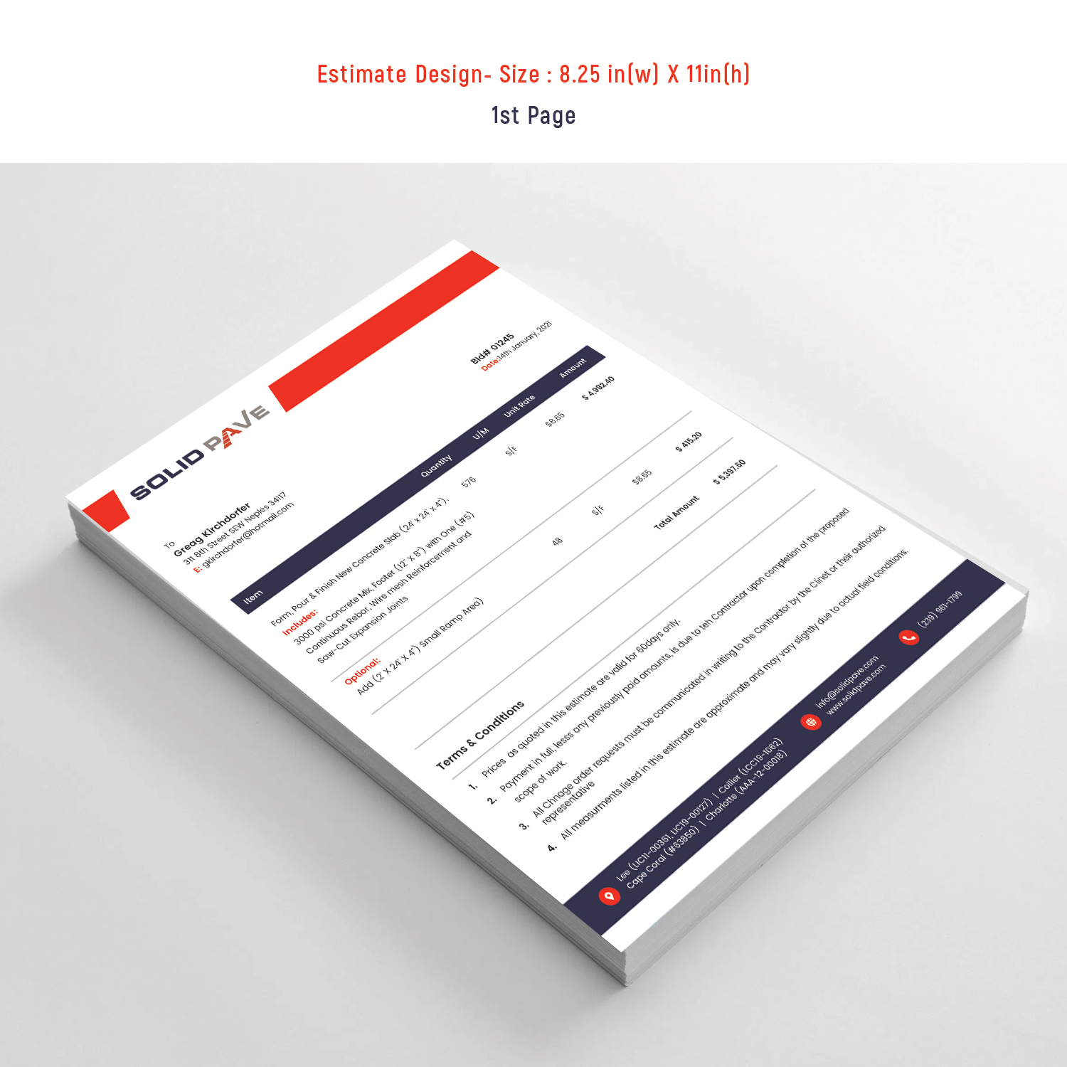 Diseño de Membrete por Expert Designer para este proyecto | Diseño #26083353