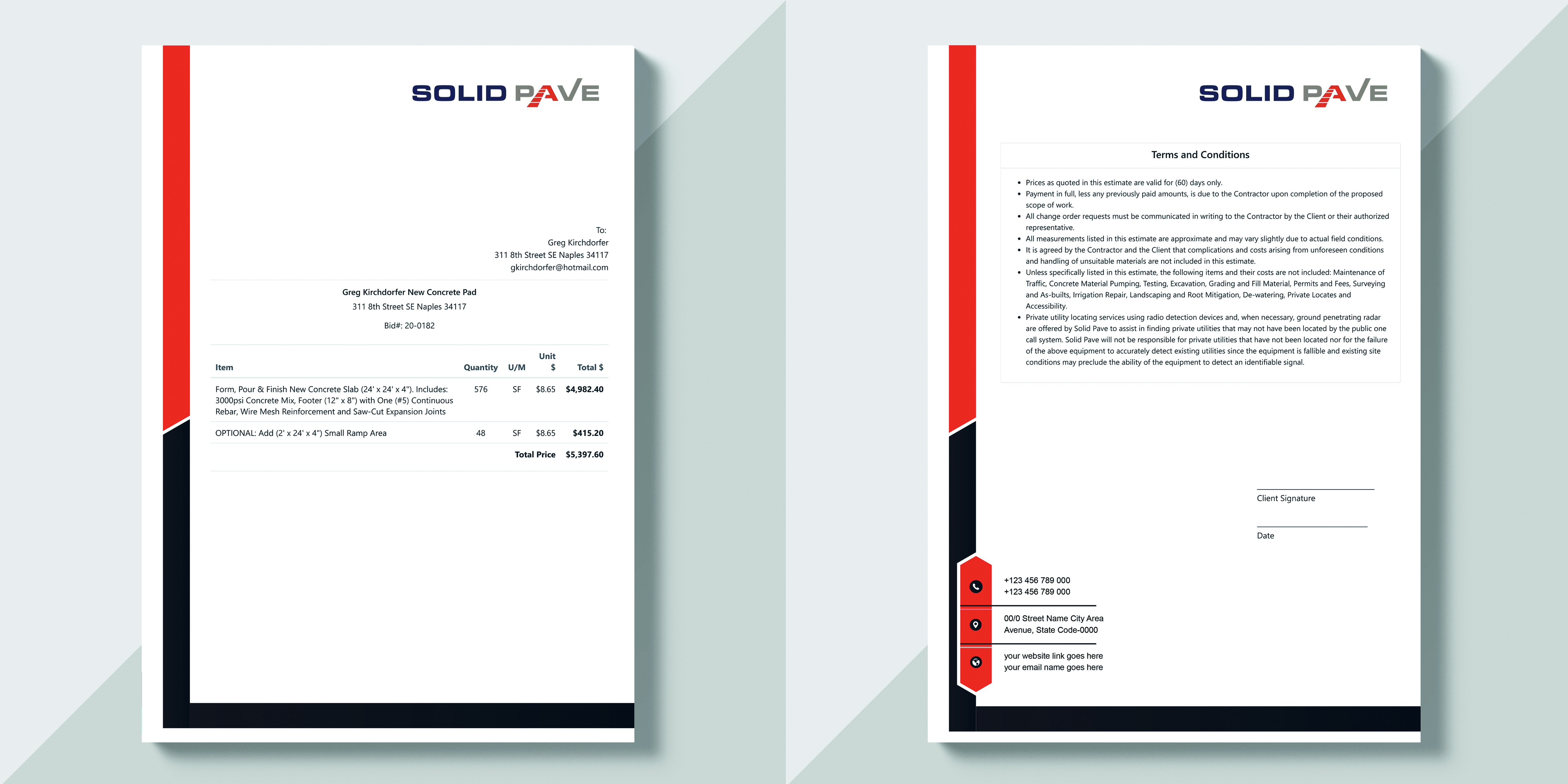 Letterhead Design by Riyad for this project | Design #26091929
