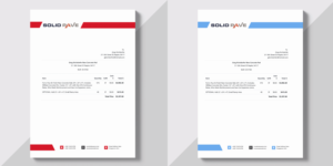 Design for a Service-Based Estimate  | Briefkopf-Design von Riyad