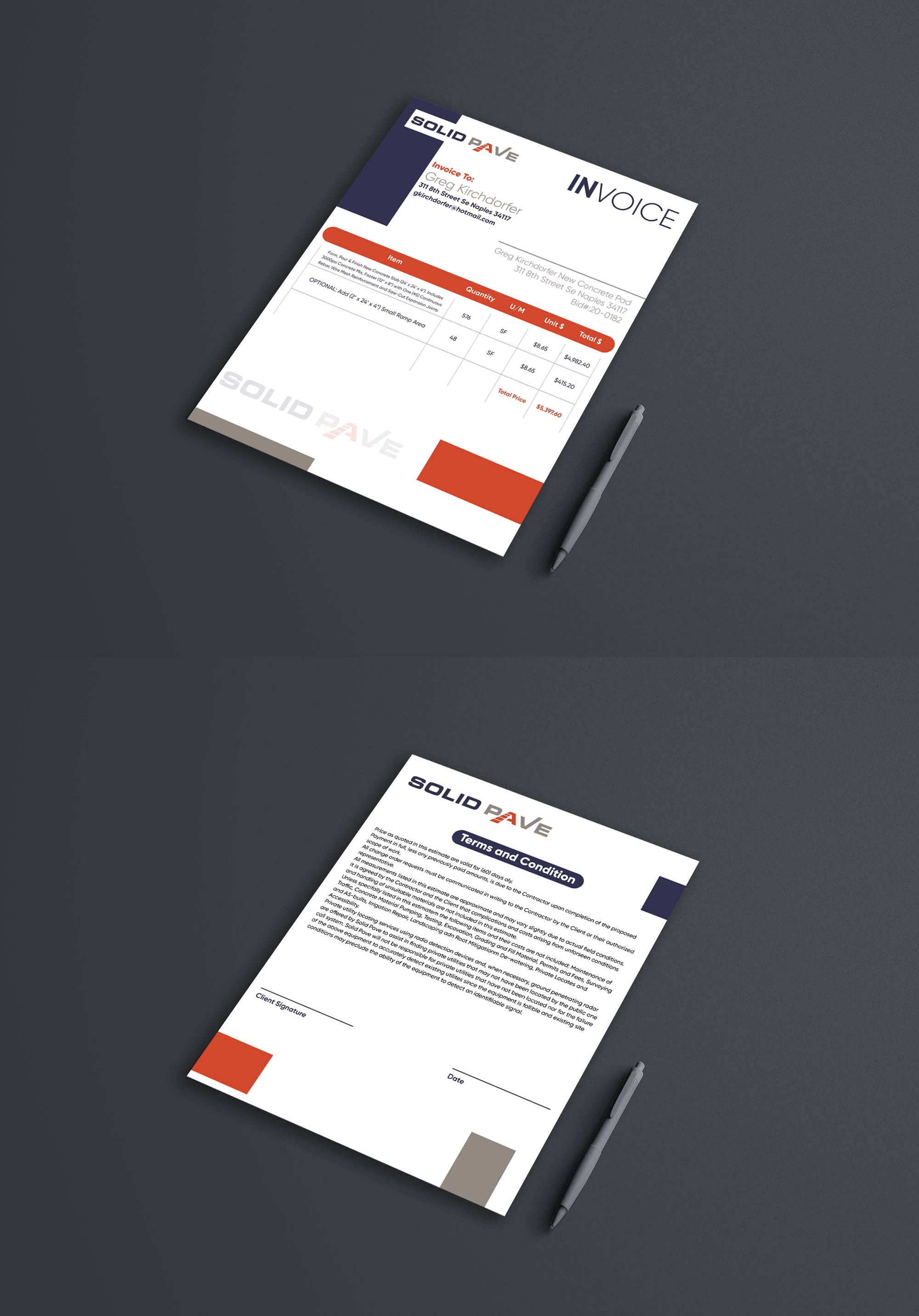 Letterhead Design by Ahmed @li for this project | Design #26084897