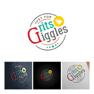 Grits & Giggles | Diseño de Logo por michellefrances