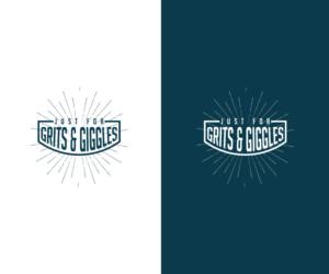 Grits & Giggles | Logo Design by uitaki