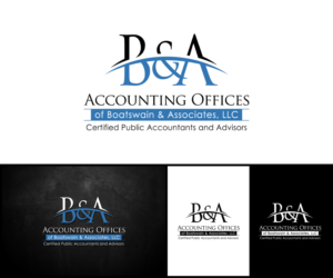 Logo Design by MoonFeather for Accounting Offices of Boatswain & Associates, LLC | Design: #26088668