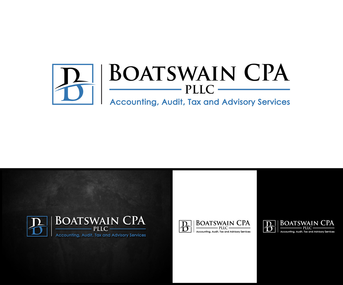 Logo Design by MoonFeather for Accounting Offices of Boatswain & Associates, LLC | Design #26198988