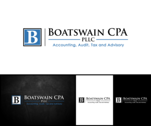 Logo Design by MoonFeather for Accounting Offices of Boatswain & Associates, LLC | Design: #26199312