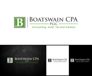 Logo Design by MoonFeather for Accounting Offices of Boatswain & Associates, LLC | Design: #26199313