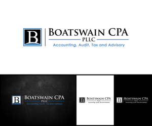Logo Design by MoonFeather for Accounting Offices of Boatswain & Associates, LLC | Design: #26199332