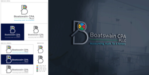 Logo Design by Ramesh  Salunkhe for Accounting Offices of Boatswain & Associates, LLC | Design: #26508158