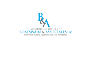 Logo Design by Borun for Accounting Offices of Boatswain & Associates, LLC | Design: #26109446