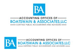 Logo Design by Borun for Accounting Offices of Boatswain & Associates, LLC | Design: #26109607