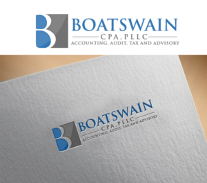 Logo Design by Borun for Accounting Offices of Boatswain & Associates, LLC | Design: #26511877