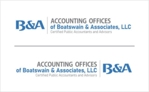 Logo Design by inspirodesign for Accounting Offices of Boatswain & Associates, LLC | Design: #26097198