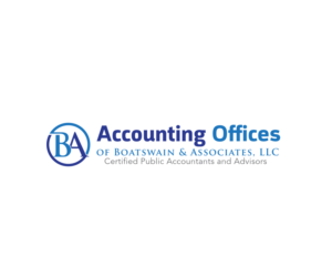 Logo-Design von ERICK ANDRE VOORNEMAN für Accounting Offices of Boatswain & Associates, LLC | Design #26102858