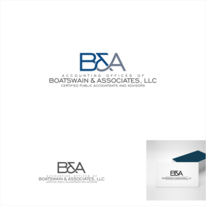 Logo Design by Arham Hidayat for Accounting Offices of Boatswain & Associates, LLC | Design: #26231385