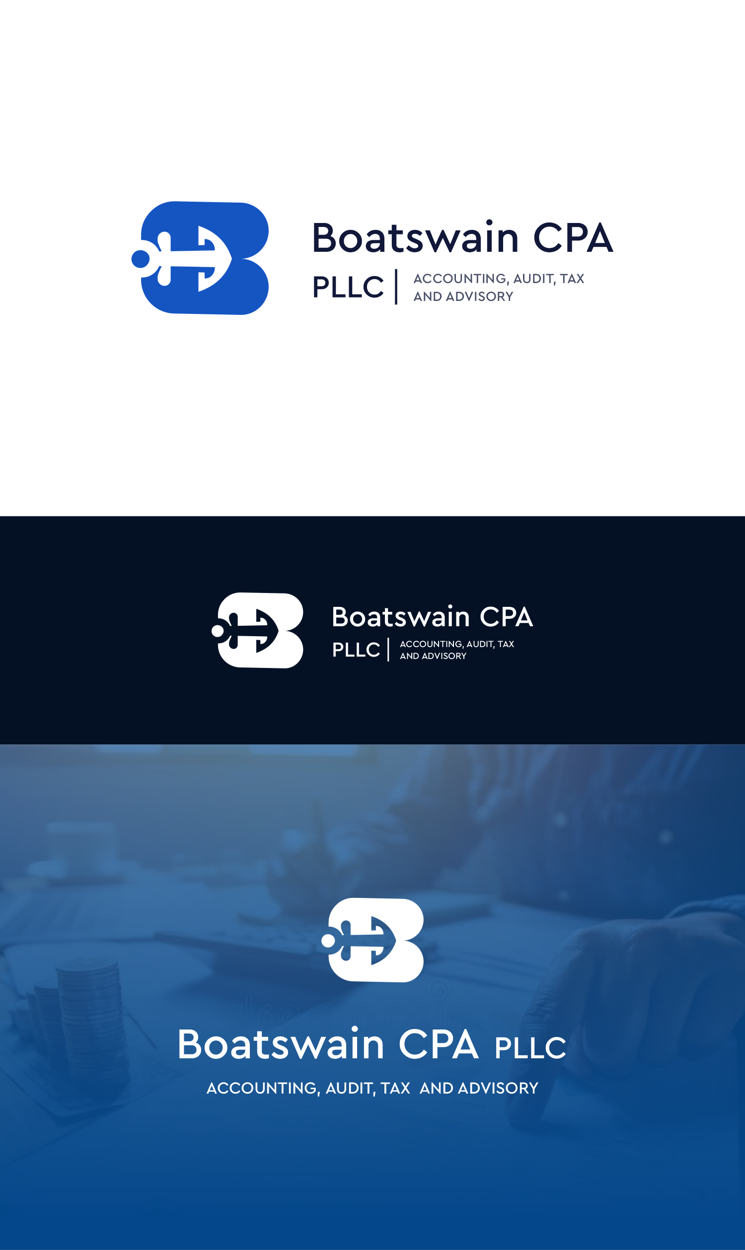 Logo-Design von Omee für Accounting Offices of Boatswain & Associates, LLC | Design #26472967