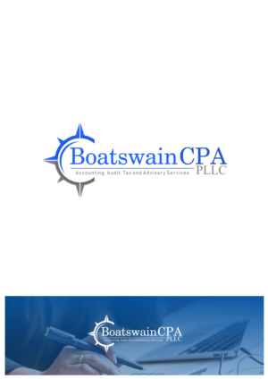 Logo Design by alok bhopatkar for Accounting Offices of Boatswain & Associates, LLC | Design: #26219478
