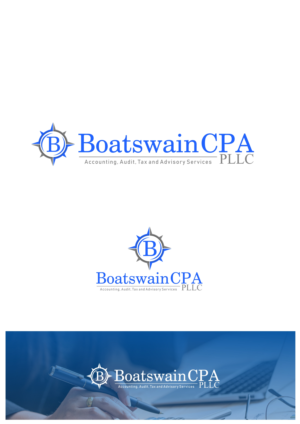 Logo Design by alok bhopatkar for Accounting Offices of Boatswain & Associates, LLC | Design: #26219513