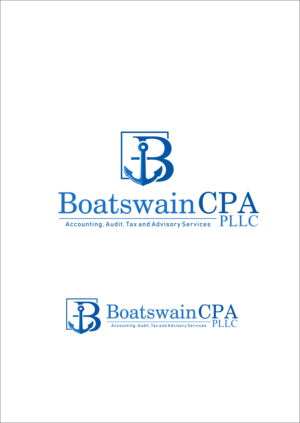 Logo Design by alok bhopatkar for Accounting Offices of Boatswain & Associates, LLC | Design: #26235612