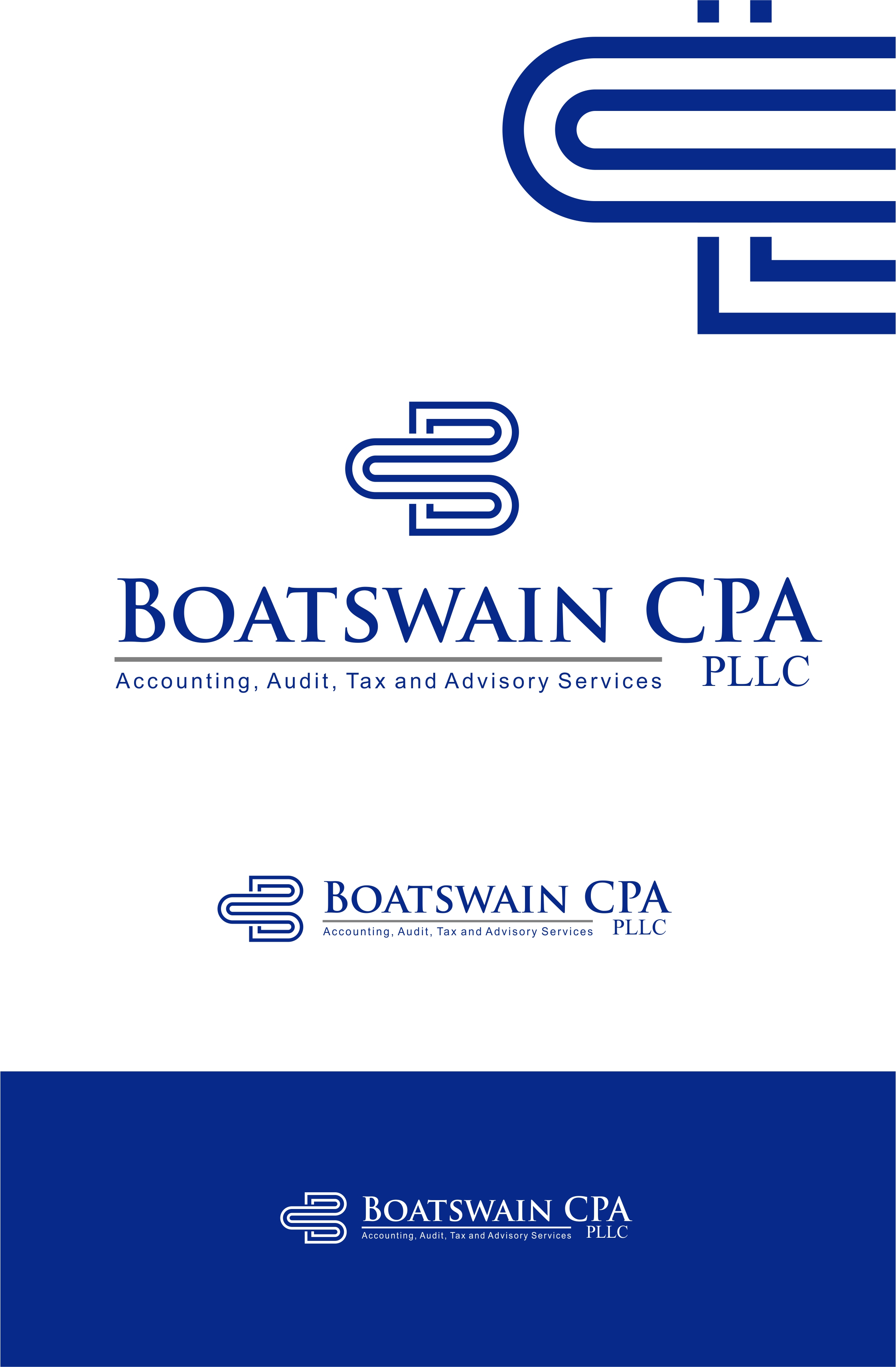 Logo-Design von alok bhopatkar für Accounting Offices of Boatswain & Associates, LLC | Design #26460736