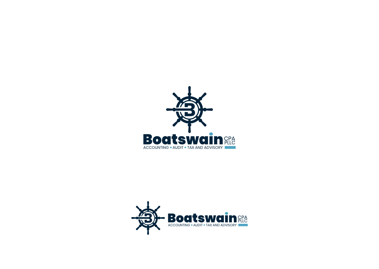 Logo Design by Gita. for Accounting Offices of Boatswain & Associates, LLC | Design #26561887