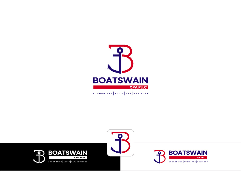 Diseño de Logo por ~idiaz~ para Accounting Offices of Boatswain & Associates, LLC | Diseño #26563589