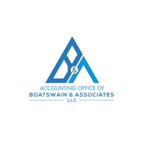 Logo Design by objects for Accounting Offices of Boatswain & Associates, LLC | Design: #26090787