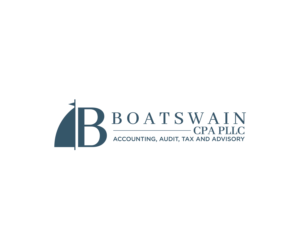 Logo Design by Aleff for Accounting Offices of Boatswain & Associates, LLC | Design: #26507886