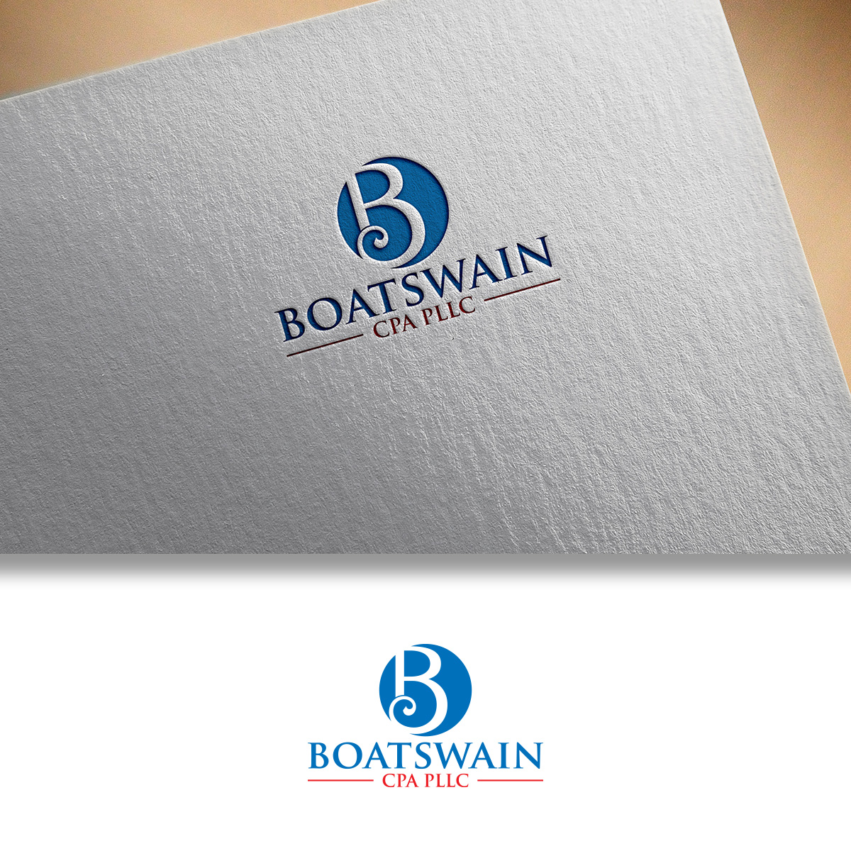 Logo Design by DesignDUO for Accounting Offices of Boatswain & Associates, LLC | Design #26468914