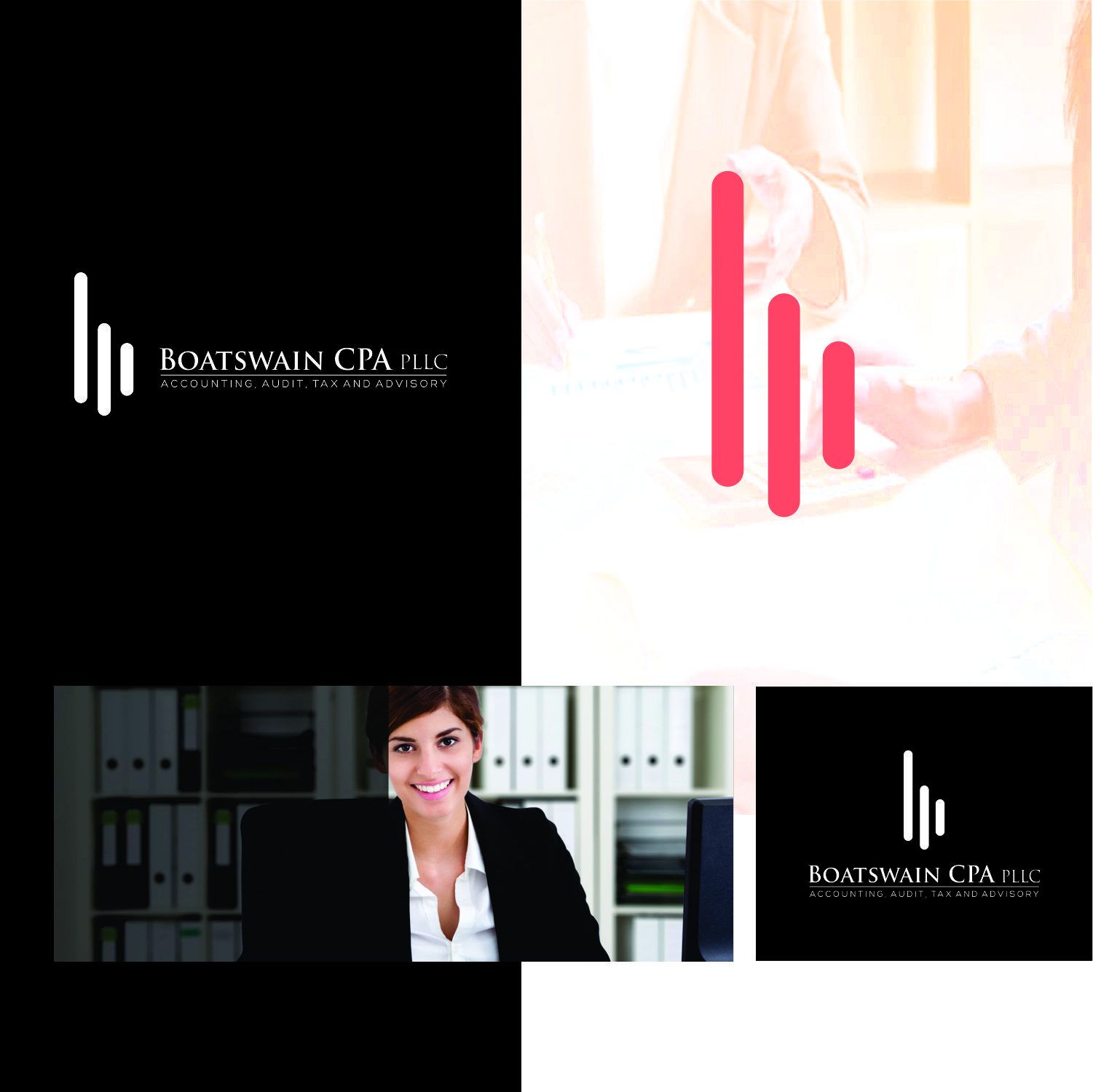 Logo Design by adie_78 for Accounting Offices of Boatswain & Associates, LLC | Design #26560860
