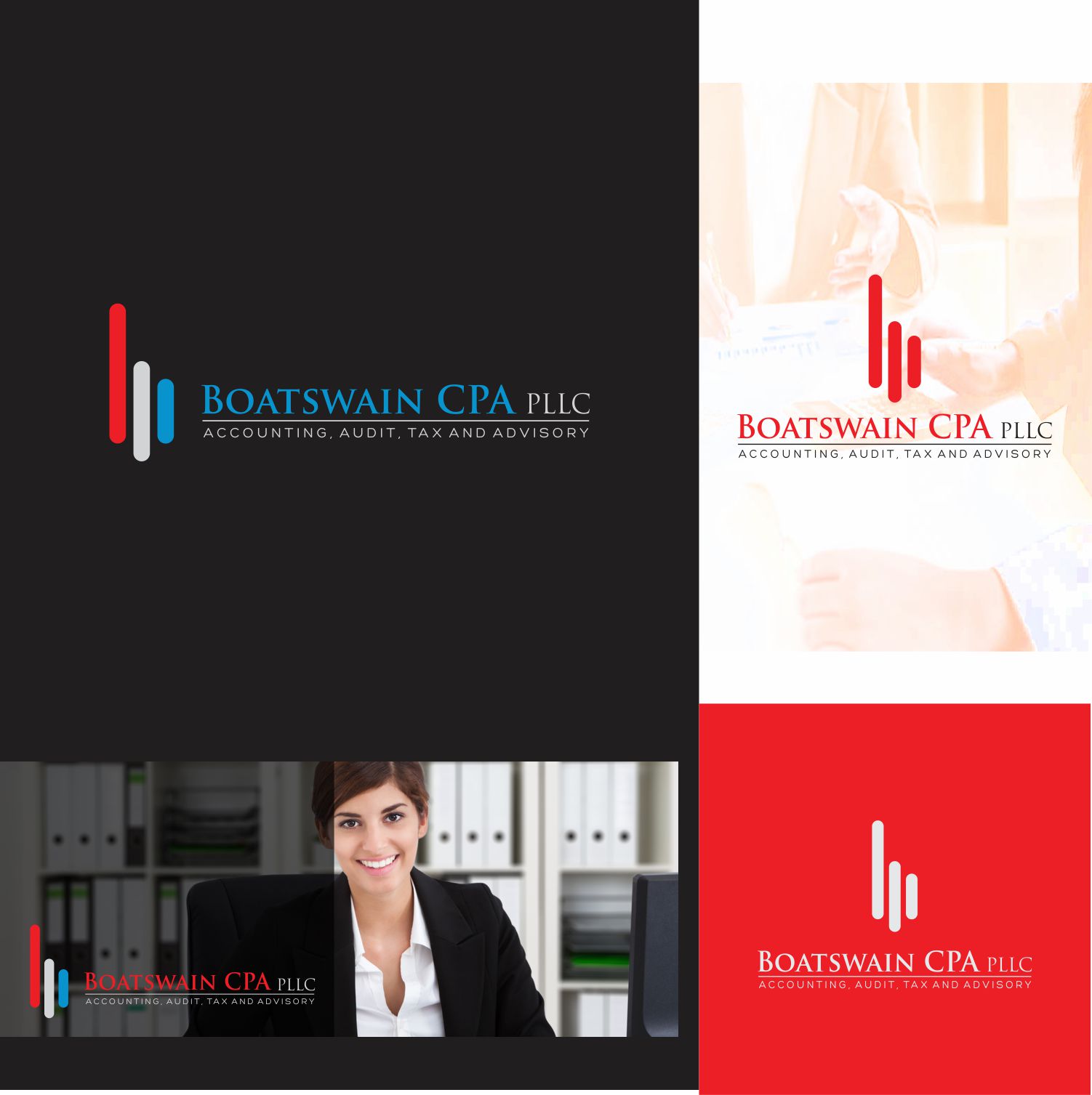 Logo Design by adie_78 for Accounting Offices of Boatswain & Associates, LLC | Design #26588229