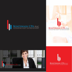 Logo Design by adie_78 for Accounting Offices of Boatswain & Associates, LLC | Design: #26588229