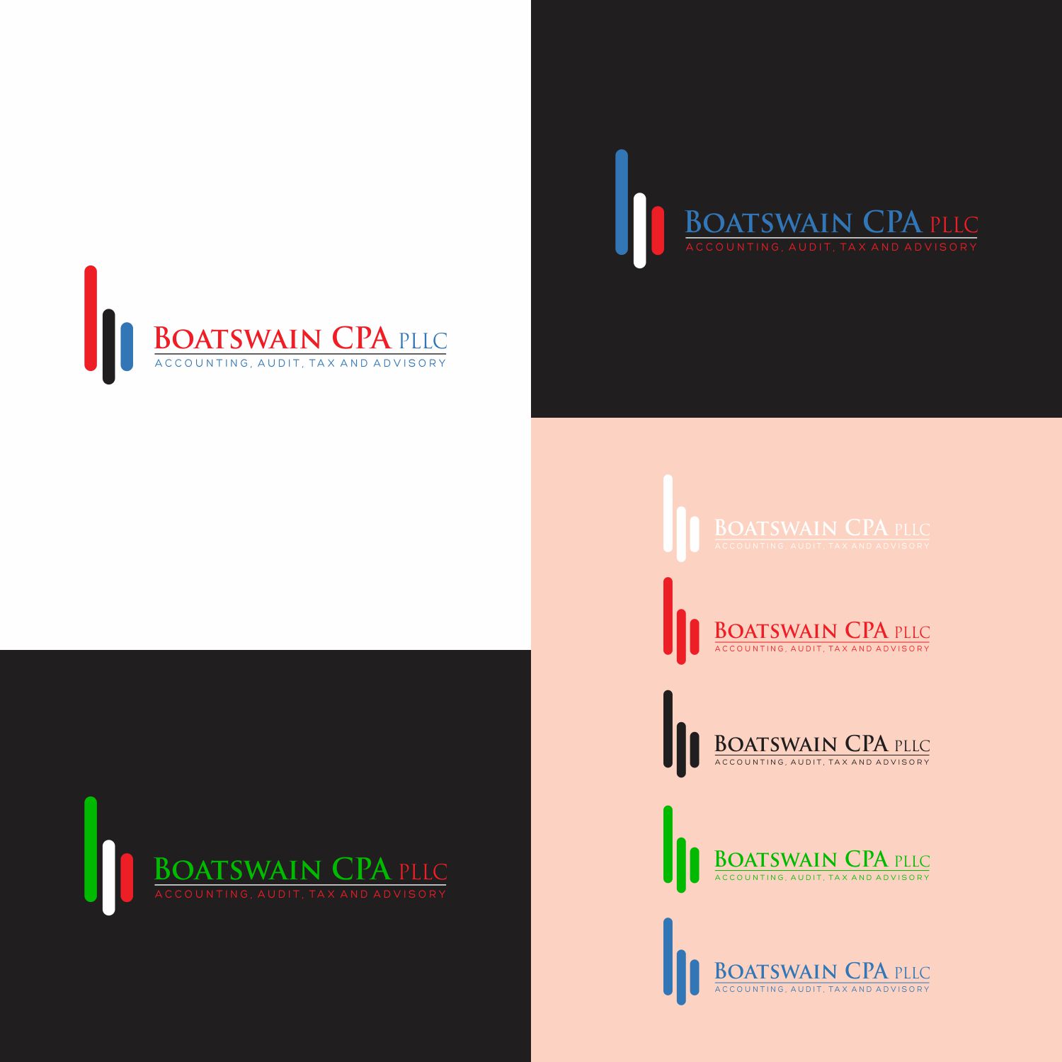 Logo Design by adie_78 for Accounting Offices of Boatswain & Associates, LLC | Design: #26603510