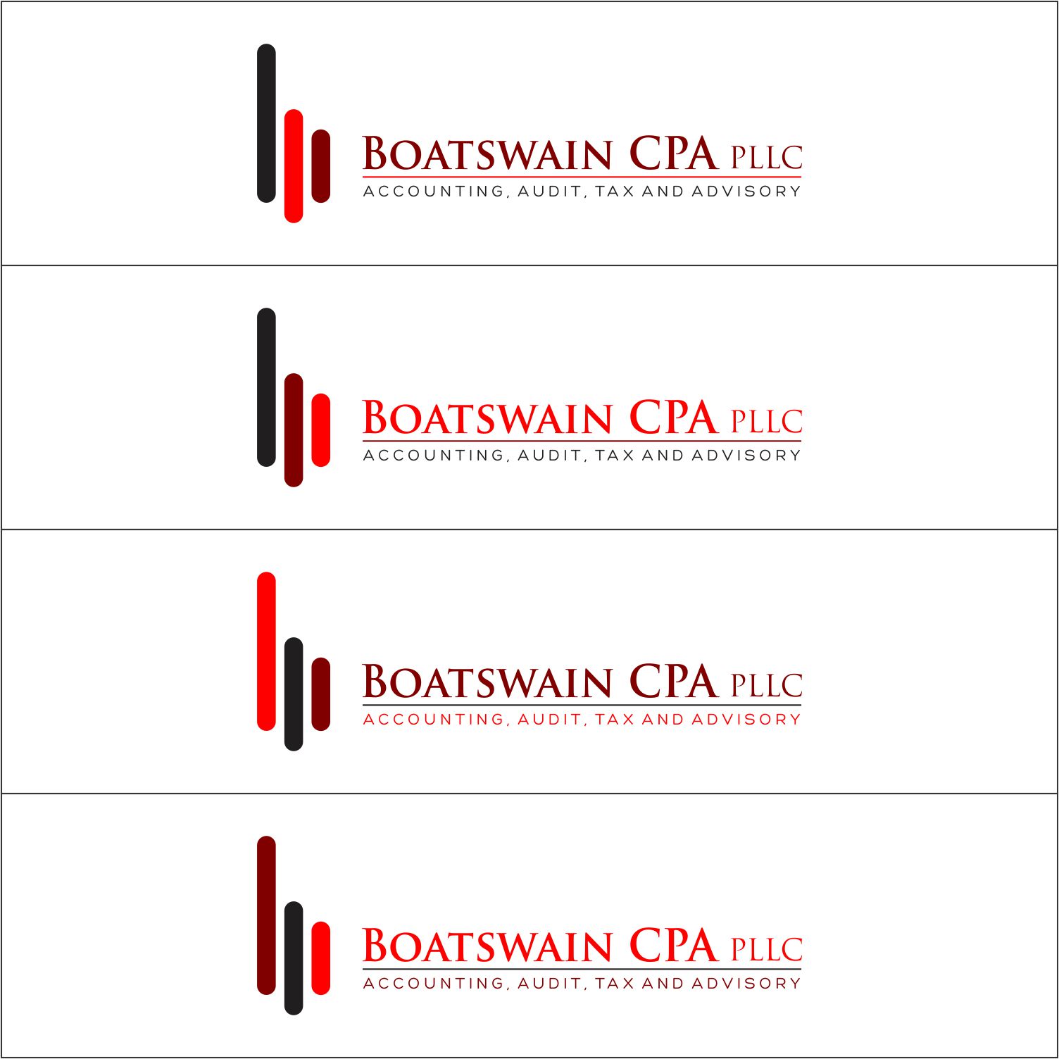 Logo Design by adie_78 for Accounting Offices of Boatswain & Associates, LLC | Design #26677520
